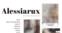 Desktop Screenshot of alessiarux.com